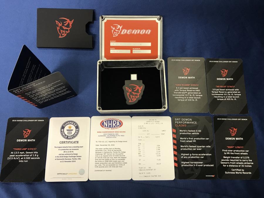 Сервисные книги Dodge Challenger SRT Demon (LC) 2018 года  (фото 162 из 162)
